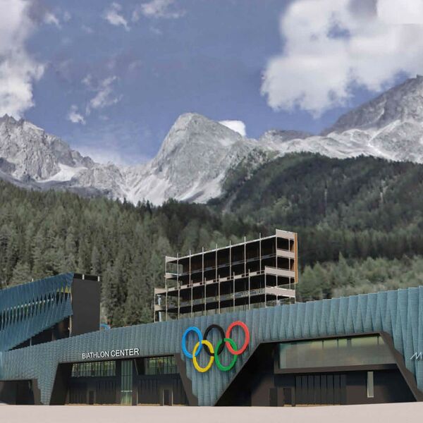 Olimpiadi 2026 - Centro Biathlon