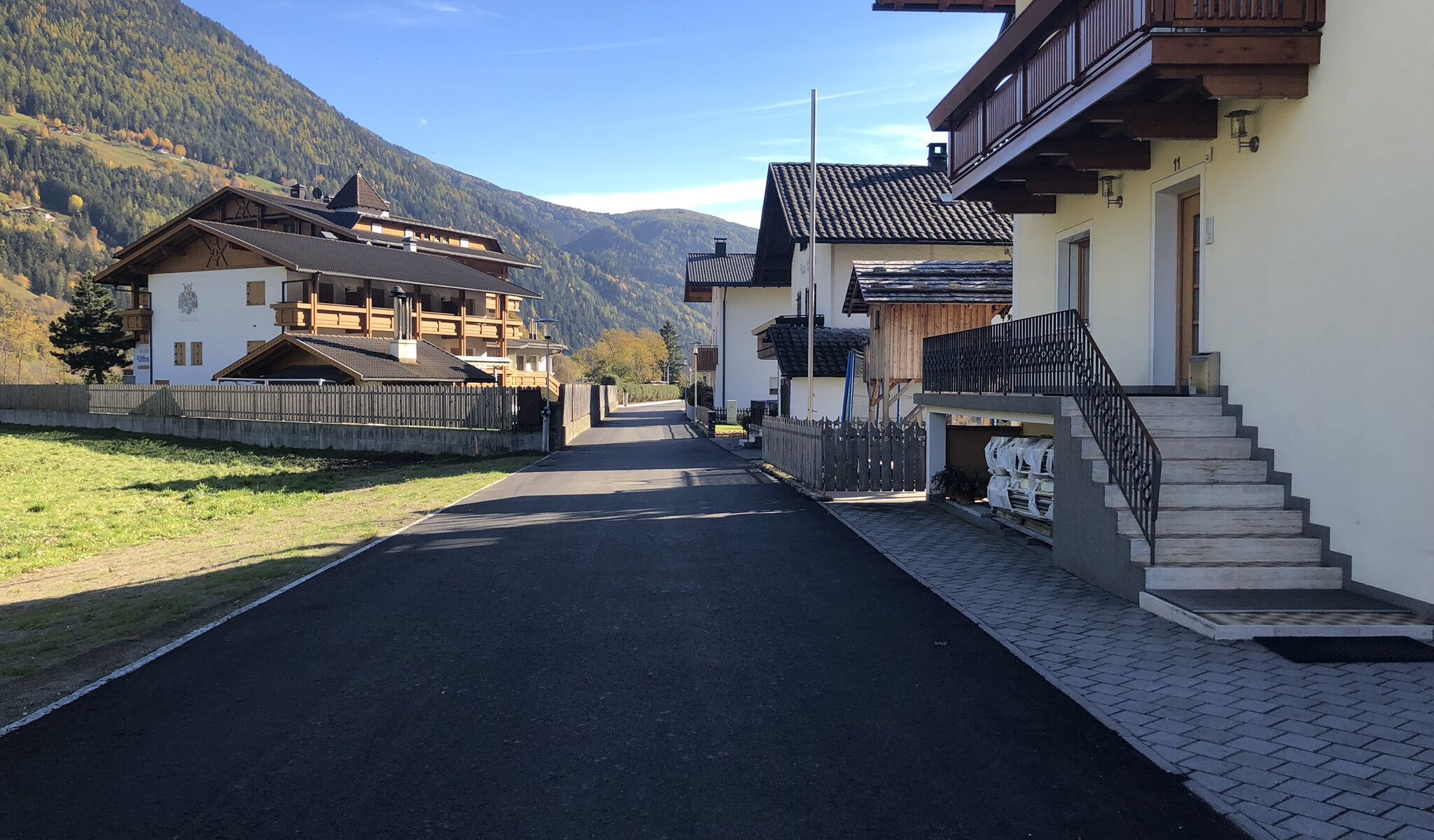 Strada comunale “Andrä Von Wenzel” a Villa Ottone